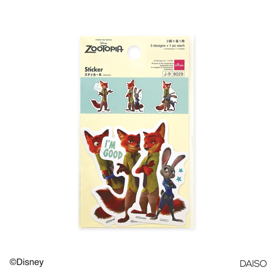 Sticker Zootopia B