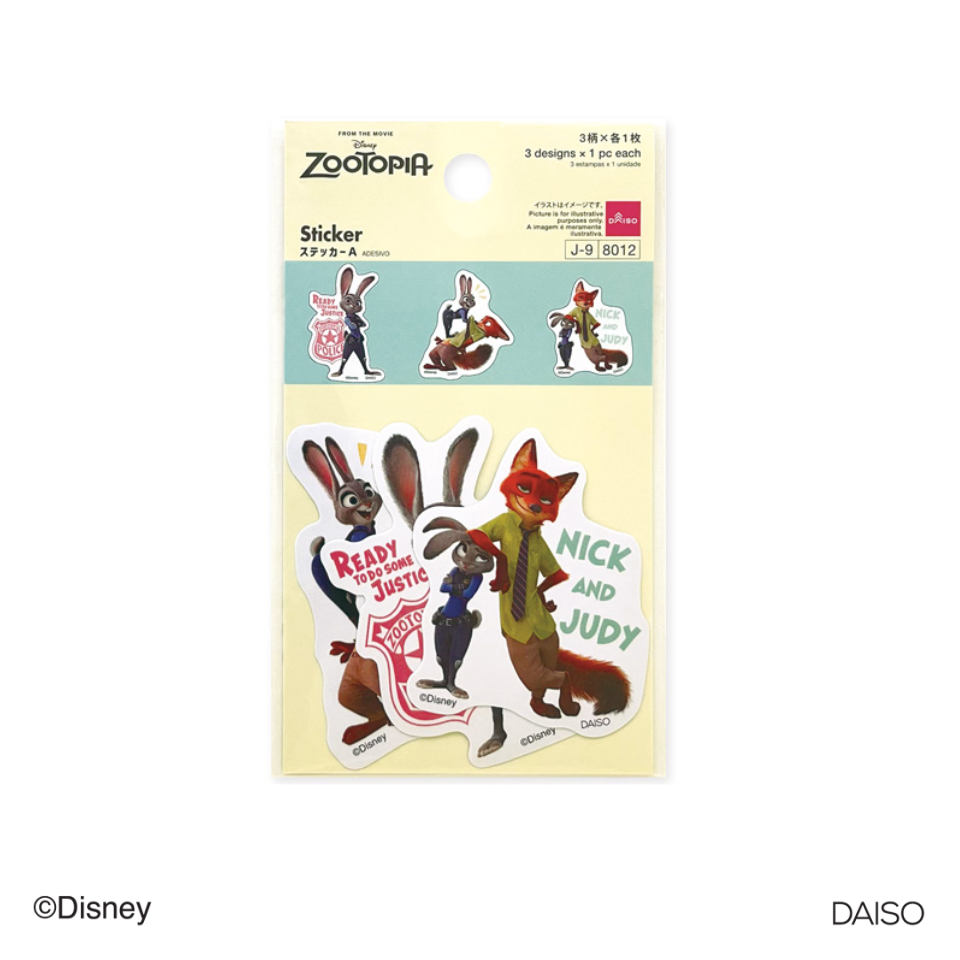 Sticker Zootopia A