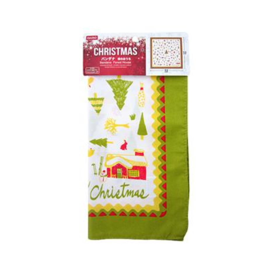 Christmas Bandana Forest House