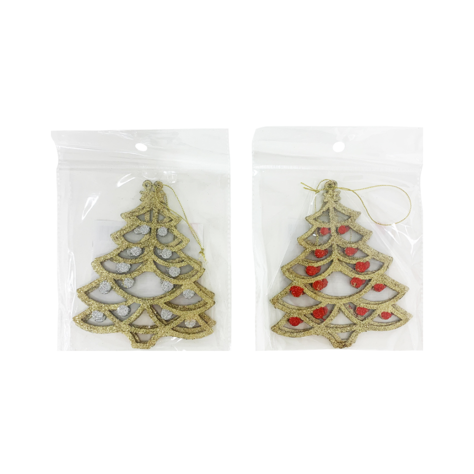 Glitter Tree Ornament