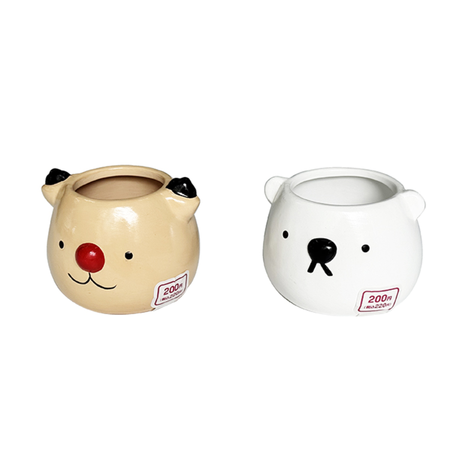 Flower Pot Reindeer/Polar Bear