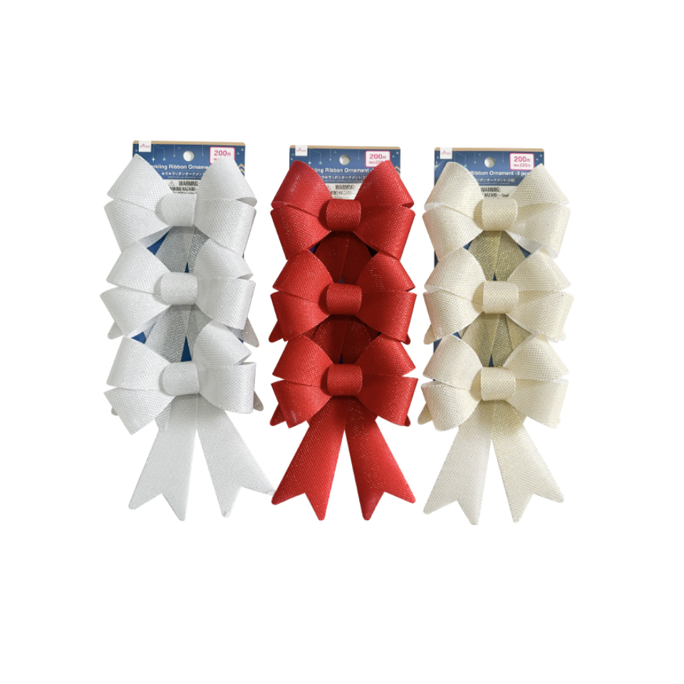 Sparkling Ribbon Ornament