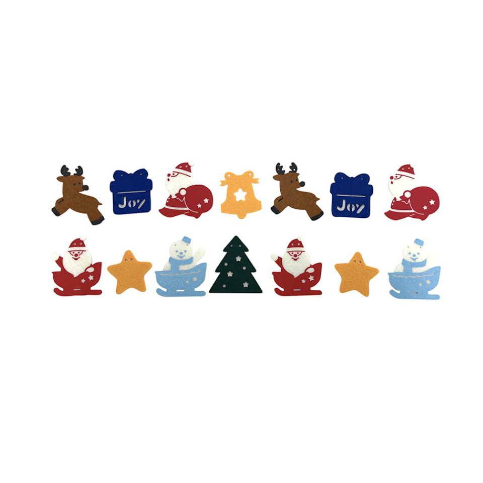 Felt Garland Printed Character