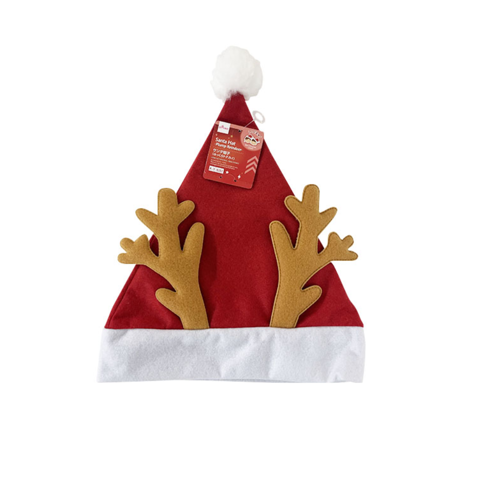 Santa Hat for Children Plump Reindeer