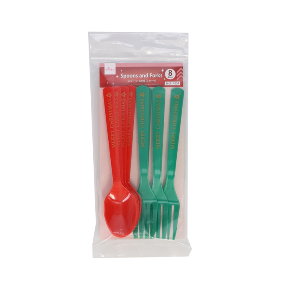 Spoons and Forks Set Christmas