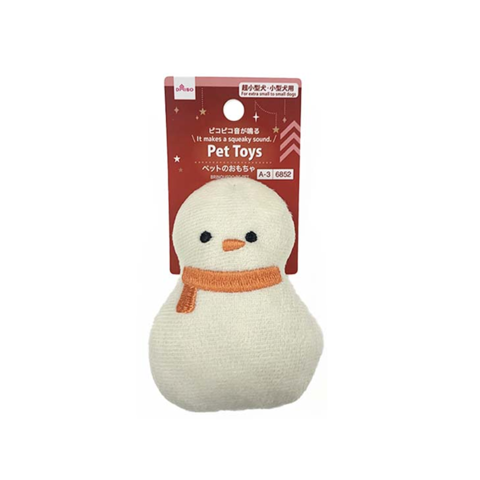 Pet Toys Snowman