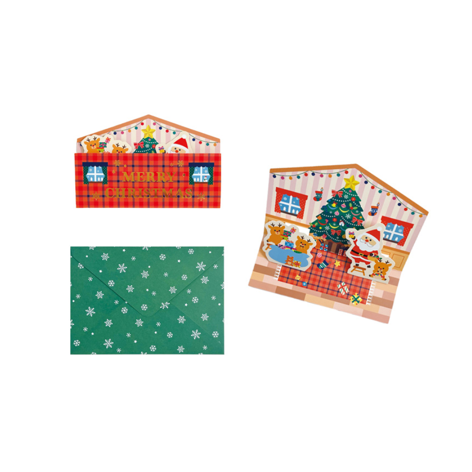 Christmas Greeting Card House
