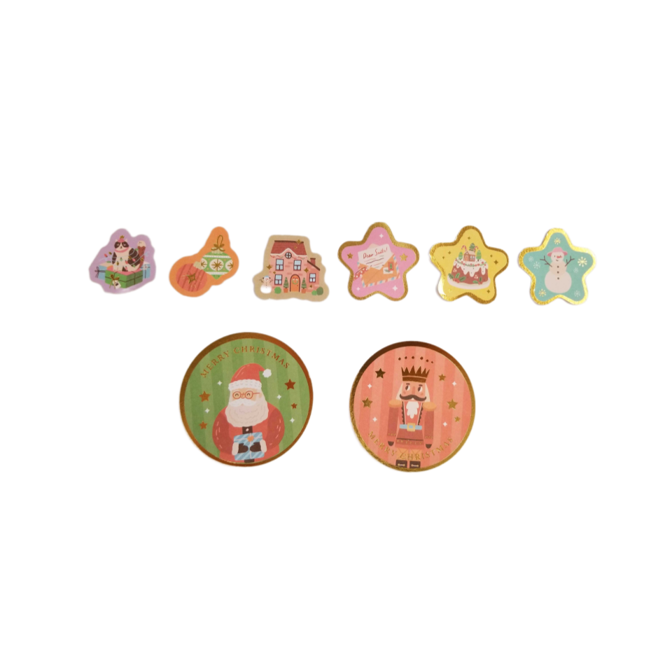 Sticker Flakes Holiday A