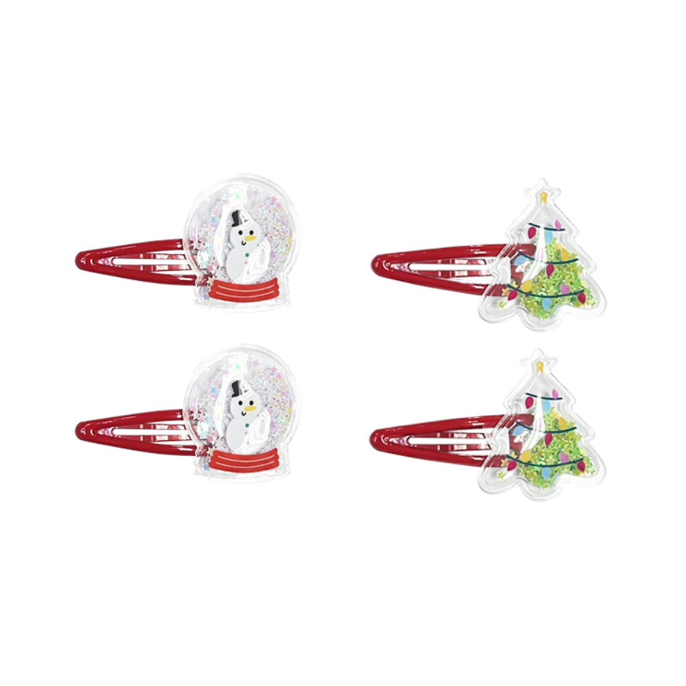 Hair Pin Snow Dome/Tree