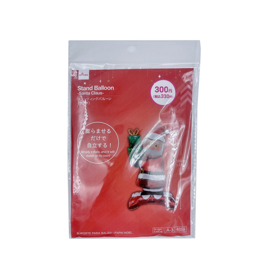Stand Balloon Santa Claus