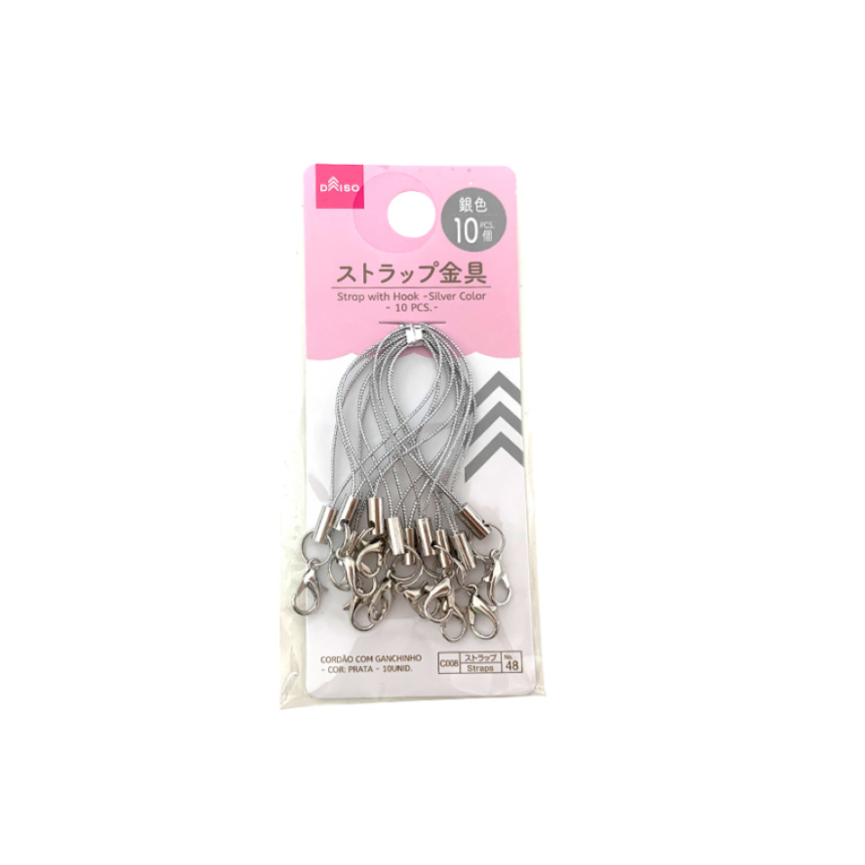 Strap with Hook Silver