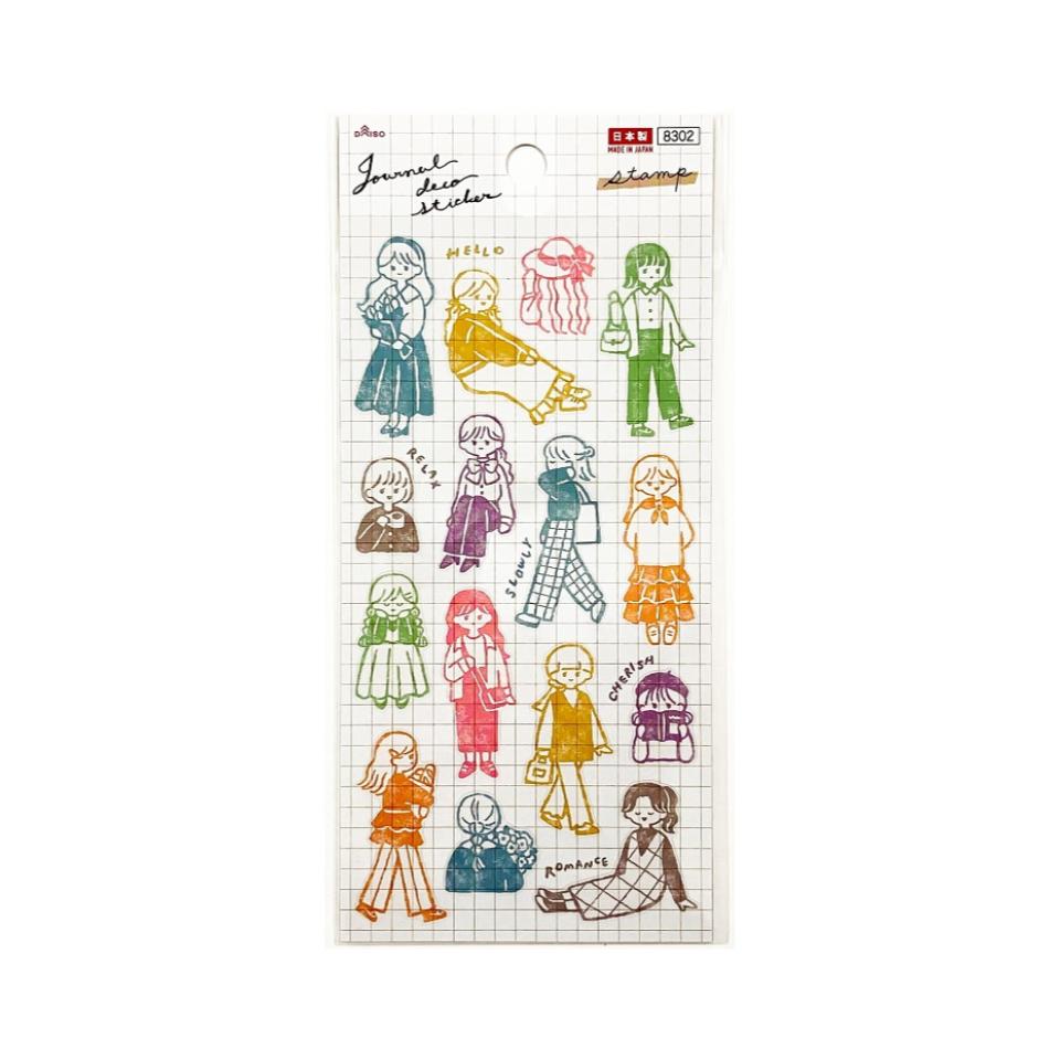 Sticker Journal Deco Stamp 2