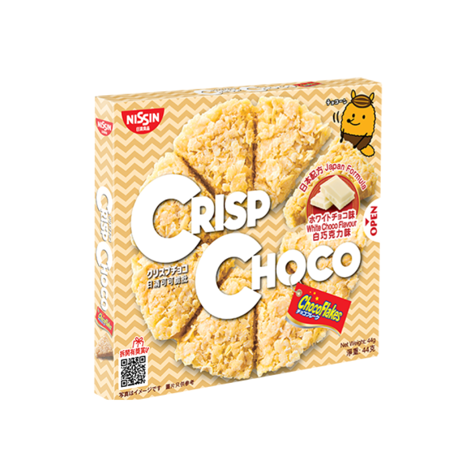 Nissin Crisp Choco White Chocolate