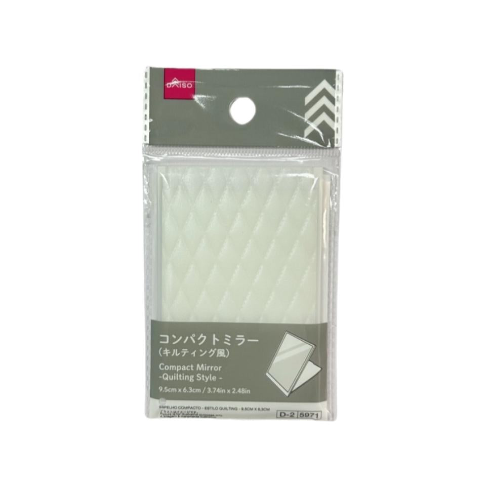 Compact Mirror Quilting Style 9.5cm x 6.3cm