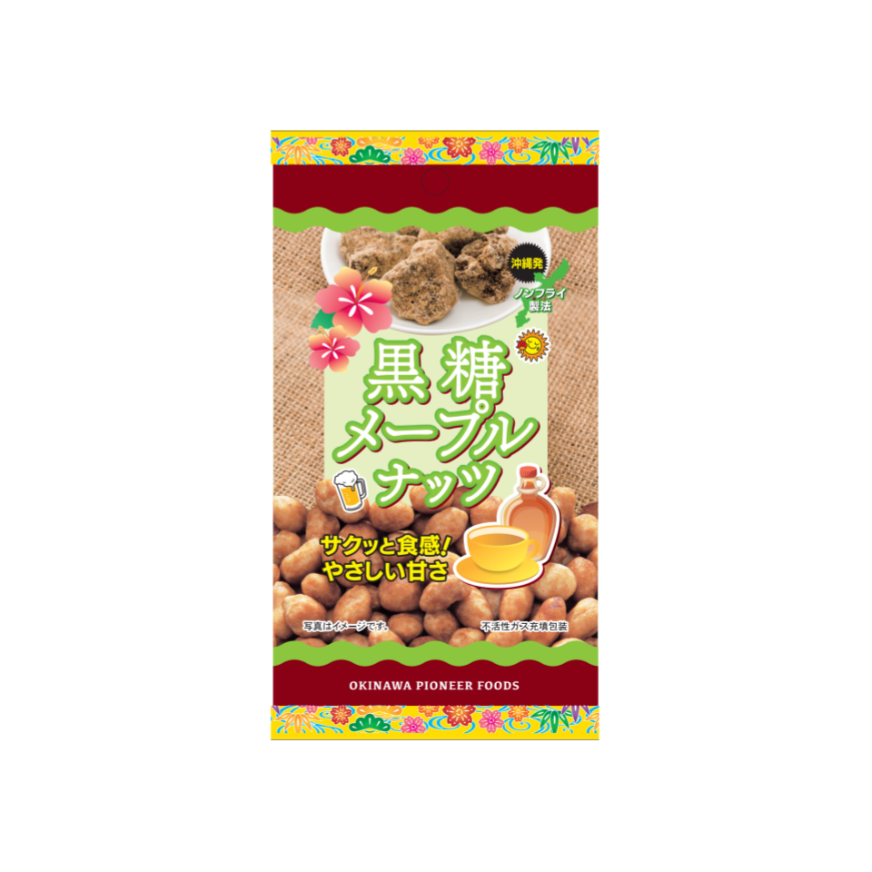Okinawa Pioneer Foods Kokutou Maple Nuts 40g