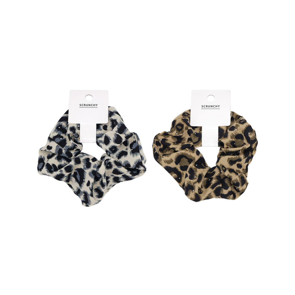 Scrunchie Stone Leopard