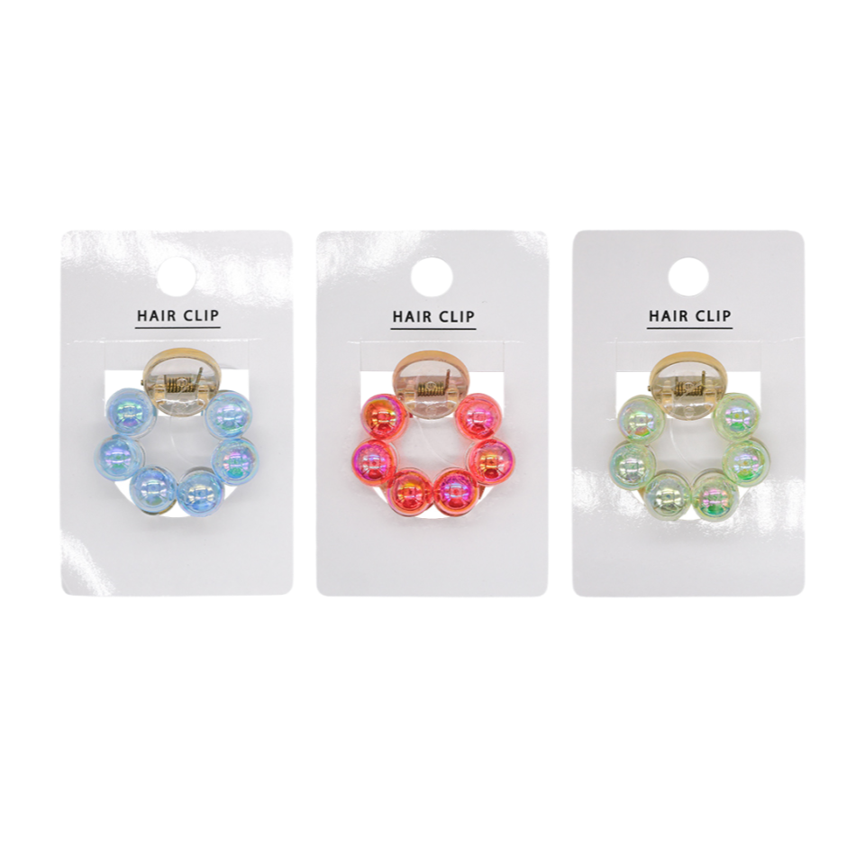 Claw Clip Bubble Circle