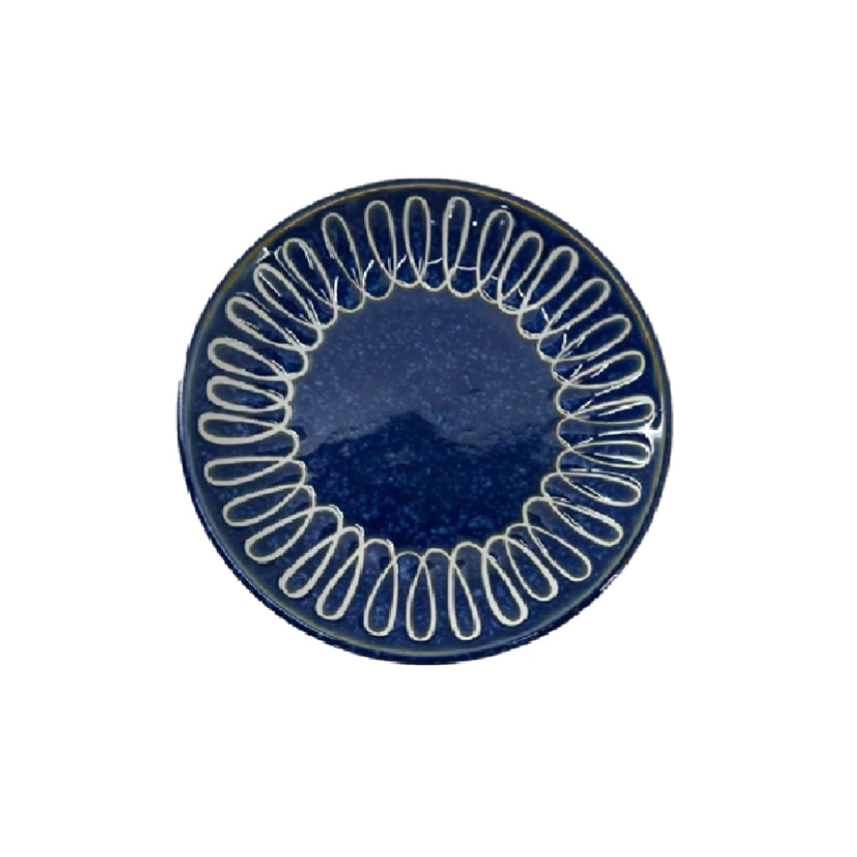 Youhen Blue Loop Plate 22cm
