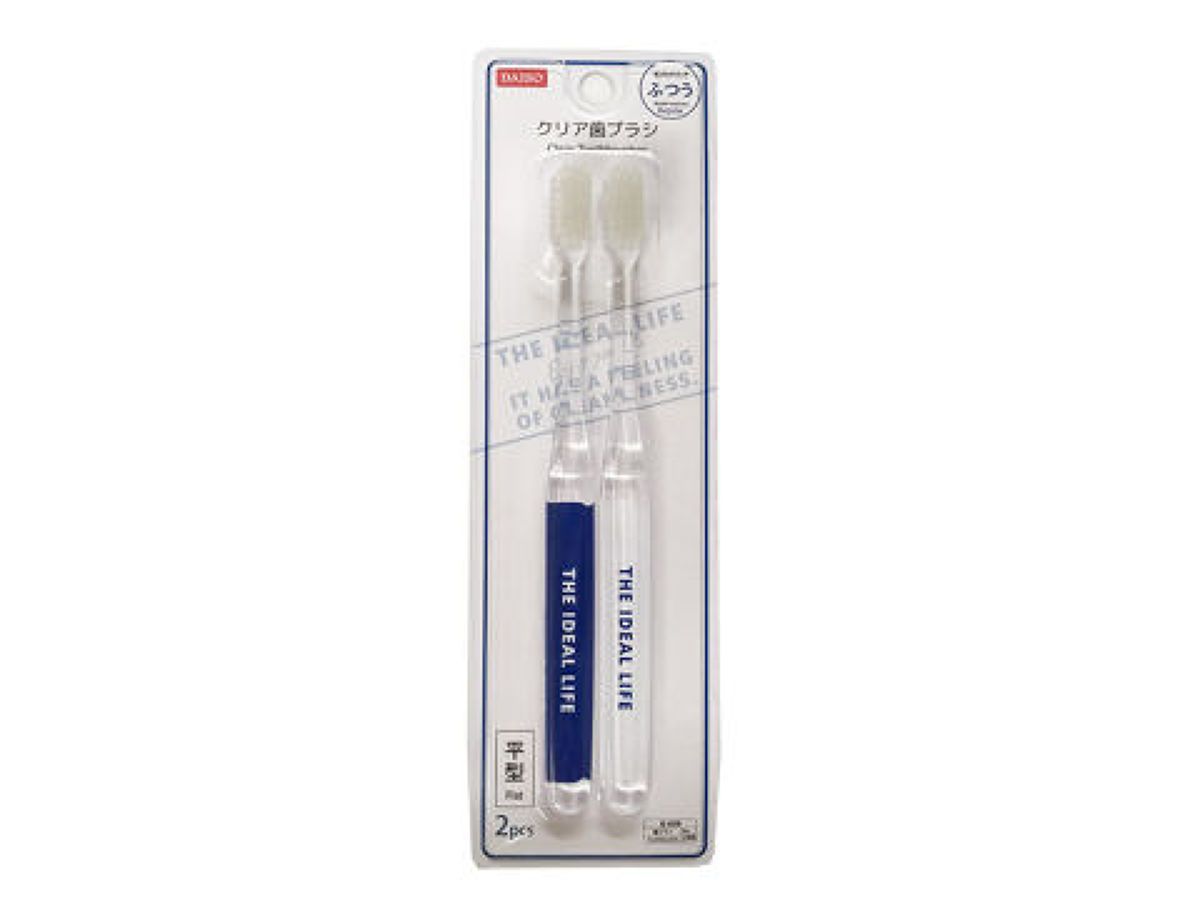 Clear Toothbrushes