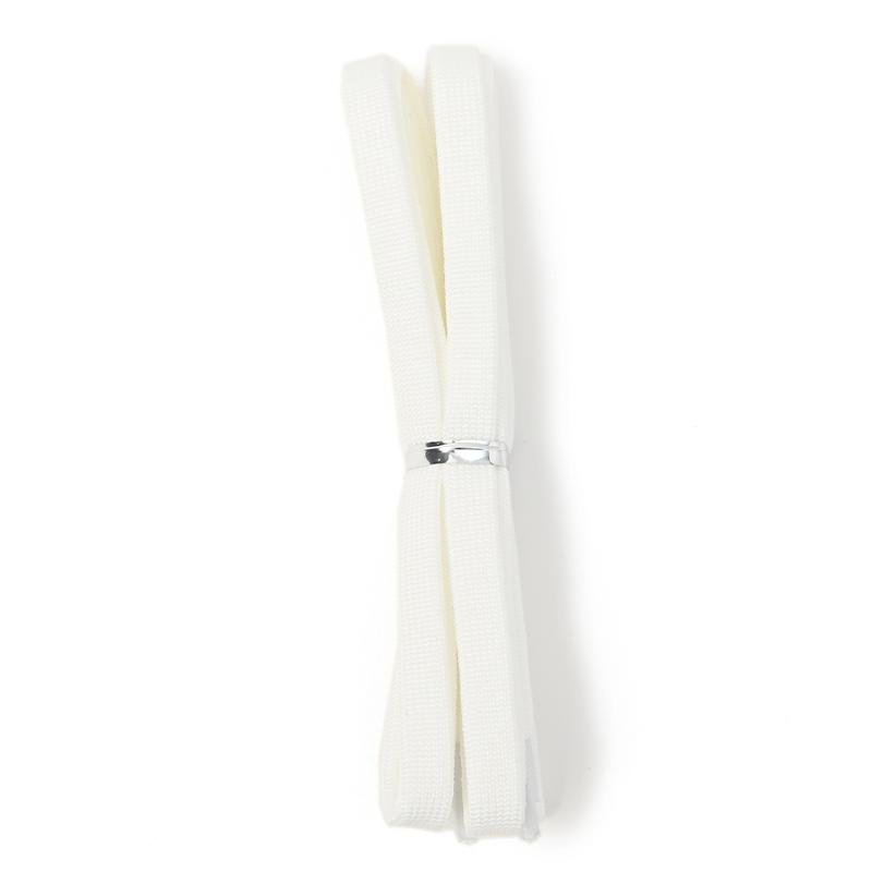Stretchable Shoestring -White - 100Cm - 39.4In-