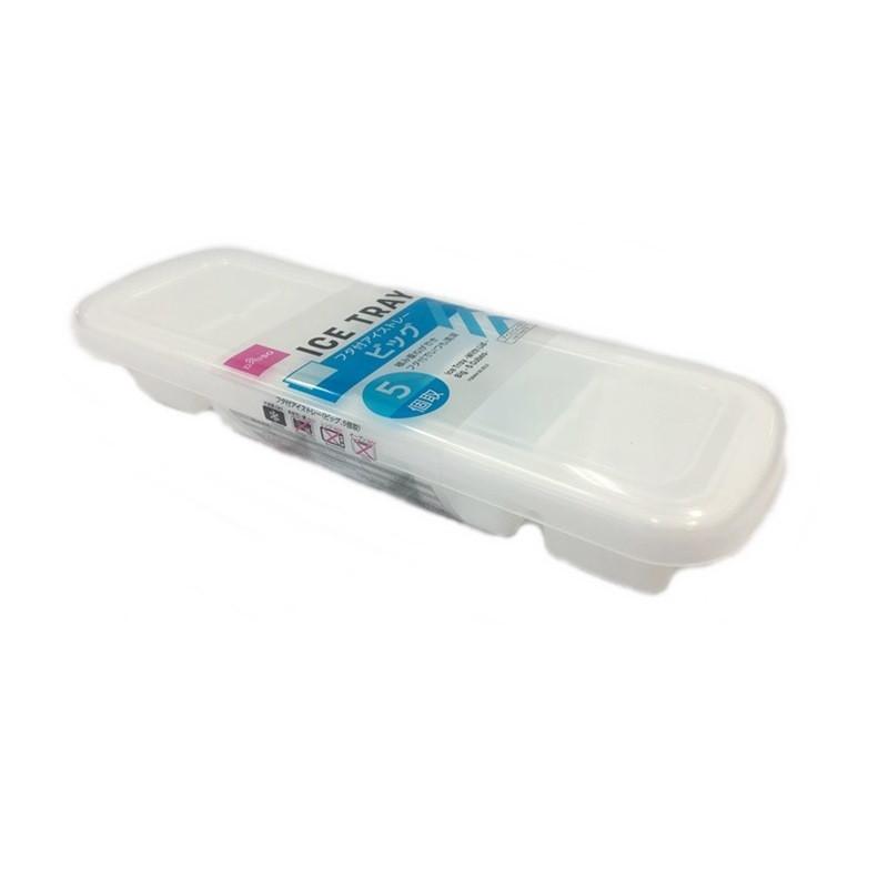 Ice Tray with Lid Five Cubes