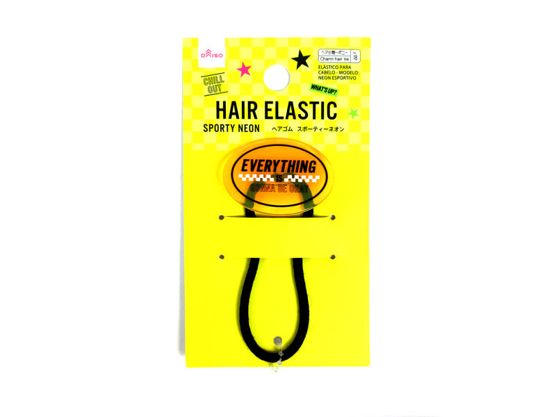 Hair Elastic Sporty Neon