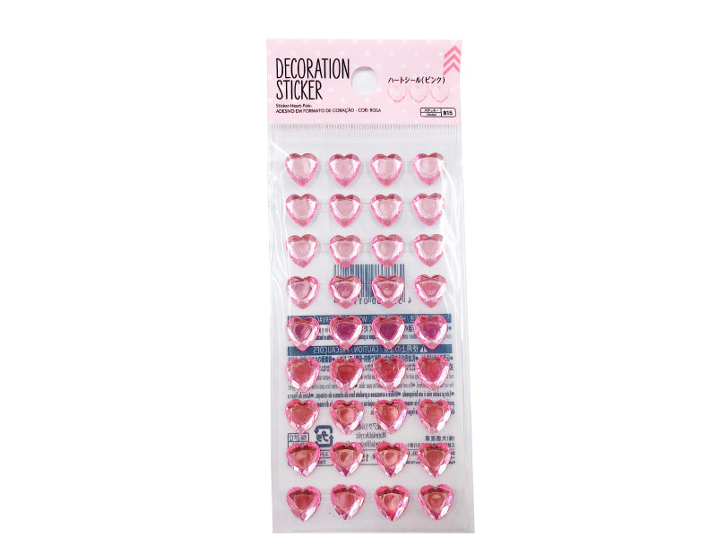 Sticker Heart Pink