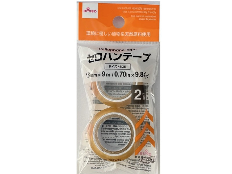 Cellophane Tape 18mm x 9m