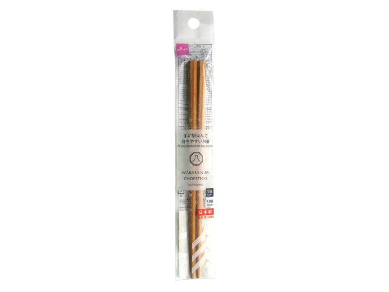 Chopsticks Octagonal Beech 18cm