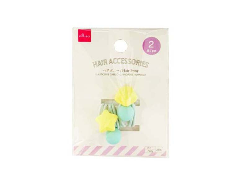 Hair Pony Matte Yellow