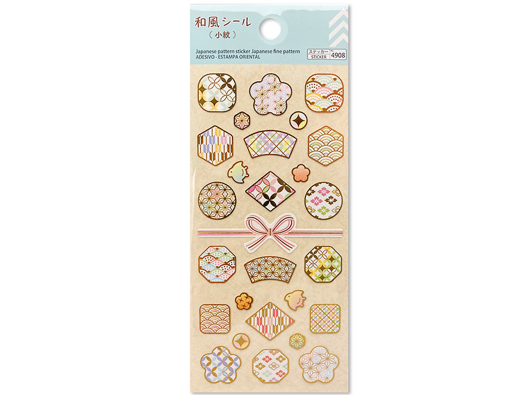 Japanese Pattern Sticker Japanese Fine Pattern