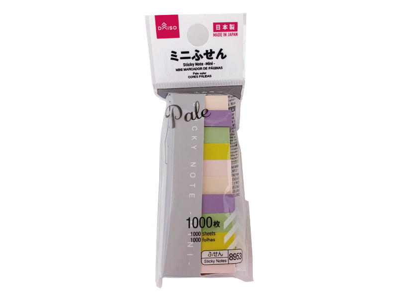 Sticky Note Mini Pale 0.75cm x 2.5cm