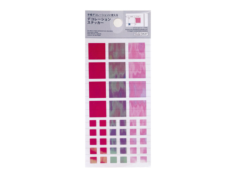 Aurora Sticker Square