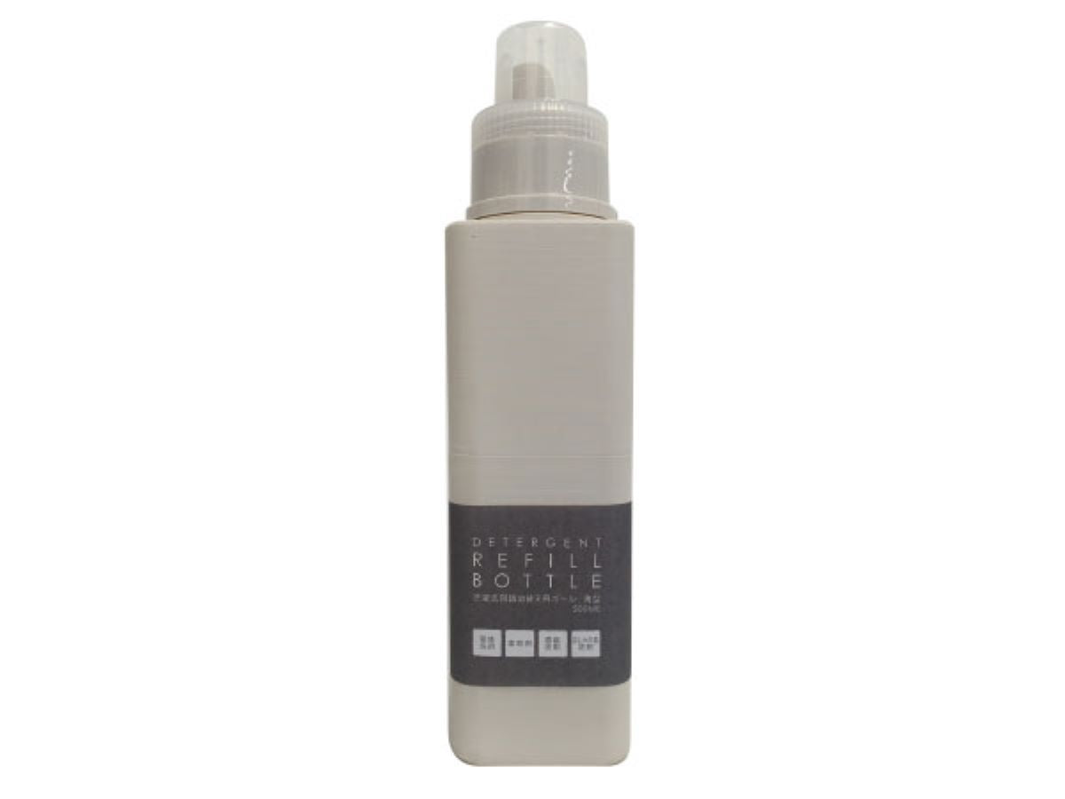 Laundry Detergent Refill Bottle Square Beige 500ml