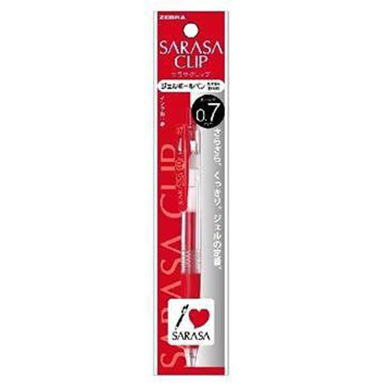 Sarasa Clip 0.7mm Red