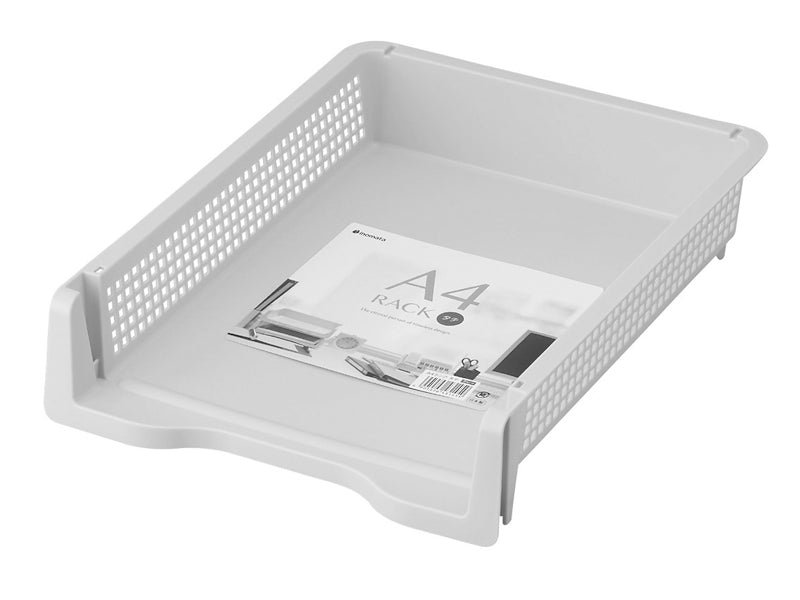 Plastic A4 Rack Grey