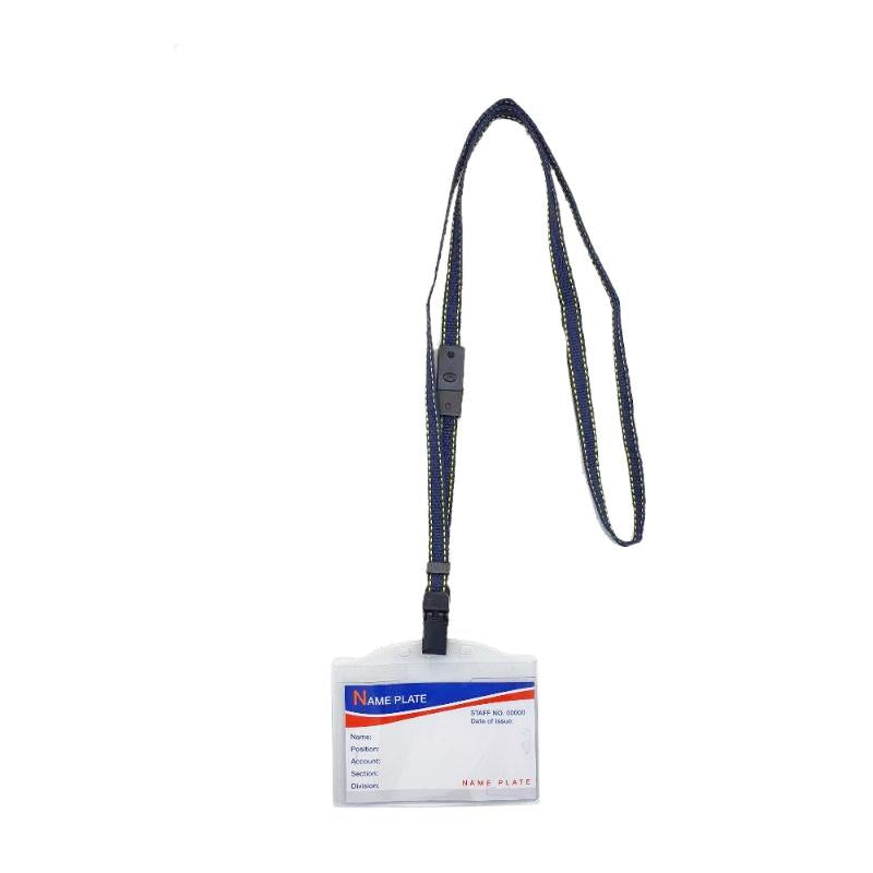 Name Tag (Strap  Horizontal  Soft  Double-Sided) Inner Size Approx. 5.4 X 9.2